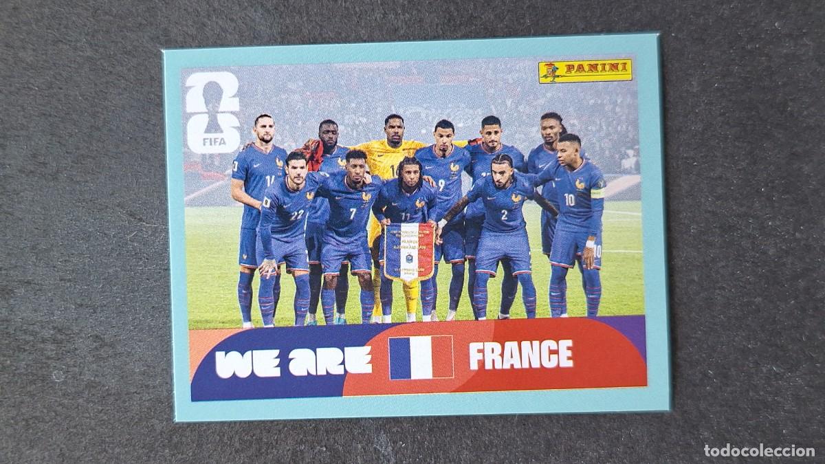 Cromos de F&uacute;tbol: L1 EQUIPO SELECCION FRANCIA 13 MUNDIAL FIFA WORLD CUP 2026 PANINI NUNCA PEGADO SIN PEGAR