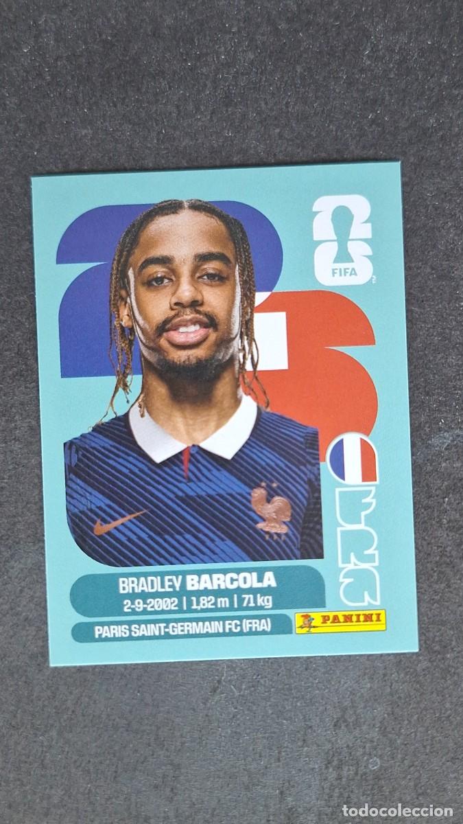 Cromos de F&uacute;tbol: L1 BARCOLA SELECCION FRANCIA 16 MUNDIAL FIFA WORLD CUP 2026 PANINI NUNCA PEGADO SIN PEGAR