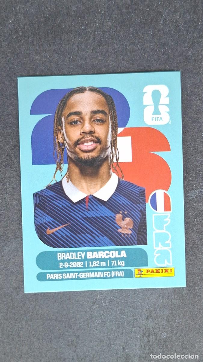 Cromos de F&uacute;tbol: L1 BARCOLA SELECCION FRANCIA 16 MUNDIAL FIFA WORLD CUP 2026 PANINI NUNCA PEGADO SIN PEGAR
