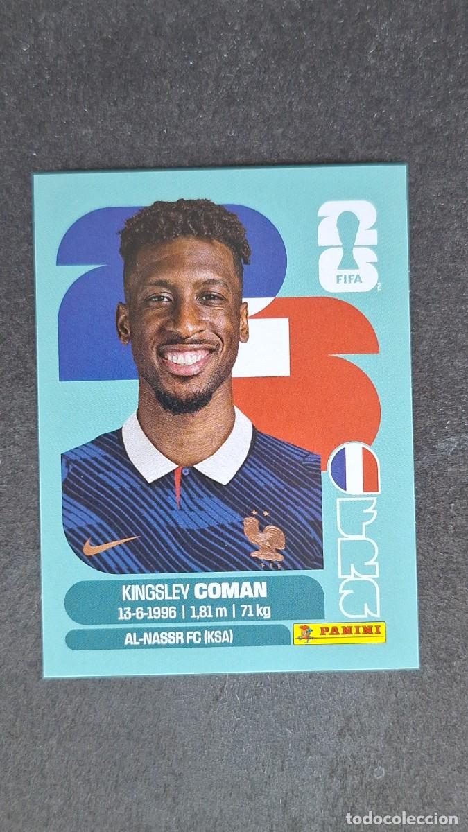 Cromos de F&uacute;tbol: L1 COMAN SELECCION FRANCIA 18 MUNDIAL FIFA WORLD CUP 2026 PANINI NUNCA PEGADO SIN PEGAR