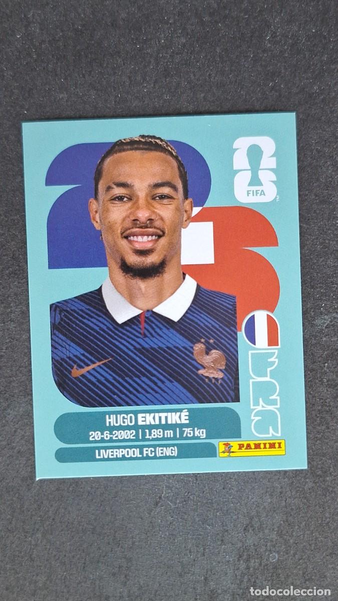 Cromos de F&uacute;tbol: L1 EKITIKE SELECCION FRANCIA 19 MUNDIAL FIFA WORLD CUP 2026 PANINI NUNCA PEGADO SIN PEGAR