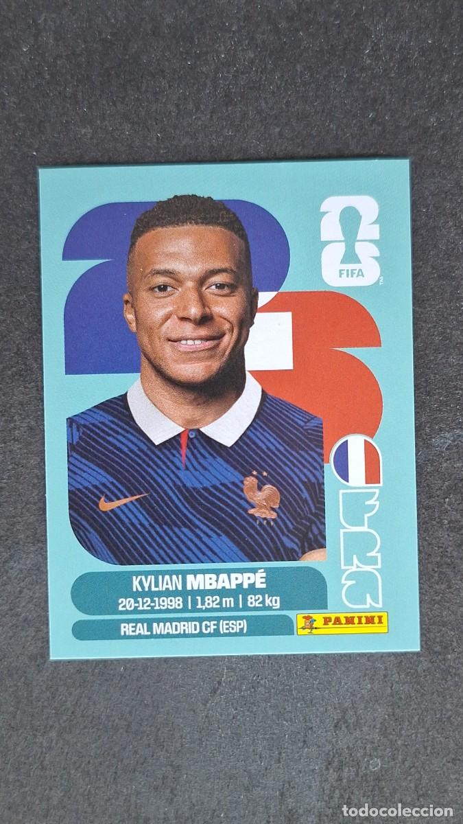 Cromos de F&uacute;tbol: L1 MBAPPE SELECCION FRANCIA 20 MUNDIAL FIFA WORLD CUP 2026 PANINI NUNCA PEGADO SIN PEGAR