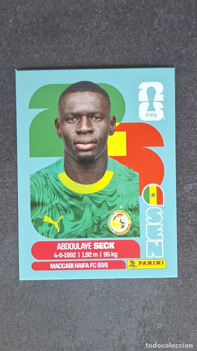 Cromos de F&uacute;tbol: L1 SECK SELECCION SENEGAL 5 MUNDIAL FIFA WORLD CUP 2026 PANINI NUNCA PEGADO SIN PEGAR