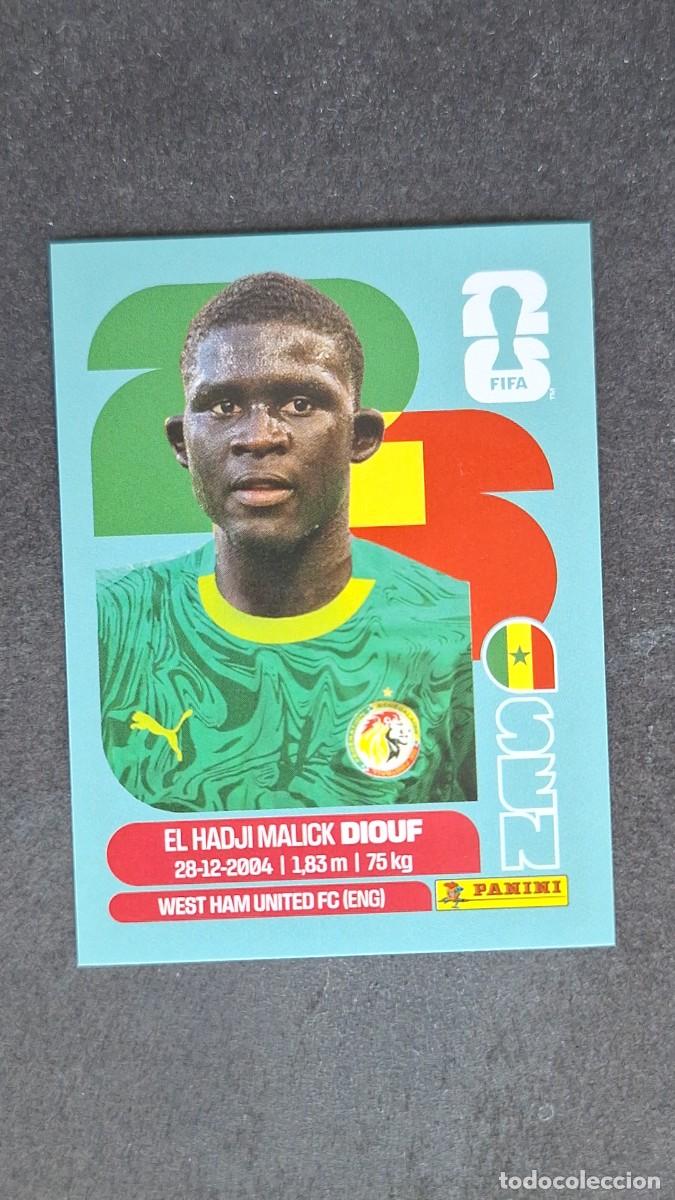 Cromos de F&uacute;tbol: L1 DIOUF SELECCION SENEGAL 7 MUNDIAL FIFA WORLD CUP 2026 PANINI NUNCA PEGADO SIN PEGAR