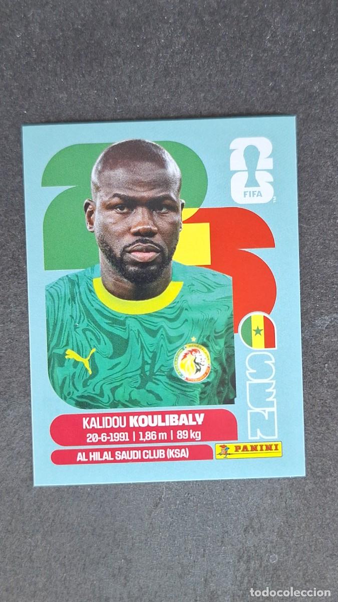 Cromos de F&uacute;tbol: L1 KOULIBALY SELECCION SENEGAL 8 MUNDIAL FIFA WORLD CUP 2026 PANINI NUNCA PEGADO SIN PEGAR