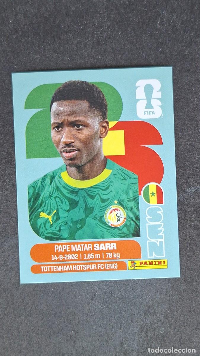 Cromos de F&uacute;tbol: L1 SARR SELECCION SENEGAL 10 MUNDIAL FIFA WORLD CUP 2026 PANINI NUNCA PEGADO SIN PEGAR