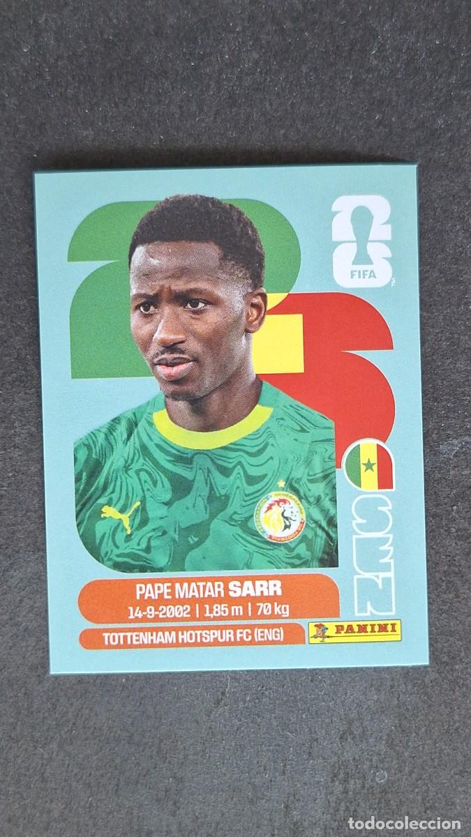 Cromos de F&uacute;tbol: L1 SARR SELECCION SENEGAL 10 MUNDIAL FIFA WORLD CUP 2026 PANINI NUNCA PEGADO SIN PEGAR