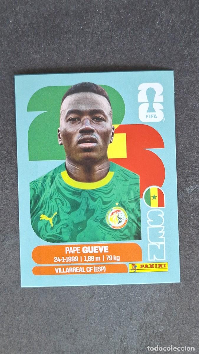 Cromos de F&uacute;tbol: L1 PAPE GUEYE SELECCION SENEGAL 11 MUNDIAL FIFA WORLD CUP 2026 PANINI NUNCA PEGADO SIN PEGAR