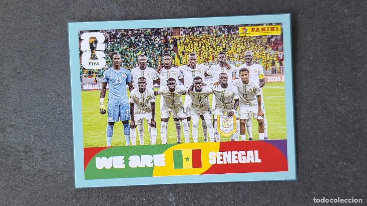 Cromos de F&uacute;tbol: L1 EQUIPO SELECCION SENEGAL 13 MUNDIAL FIFA WORLD CUP 2026 PANINI NUNCA PEGADO SIN PEGAR