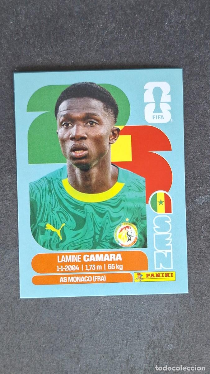 Cromos de F&uacute;tbol: L1 CAMARA SELECCION SENEGAL 14 MUNDIAL FIFA WORLD CUP 2026 PANINI NUNCA PEGADO SIN PEGAR