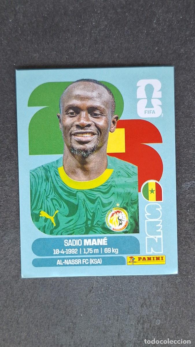 Cromos de F&uacute;tbol: L1 MANE SELECCION SENEGAL 15 MUNDIAL FIFA WORLD CUP 2026 PANINI NUNCA PEGADO SIN PEGAR
