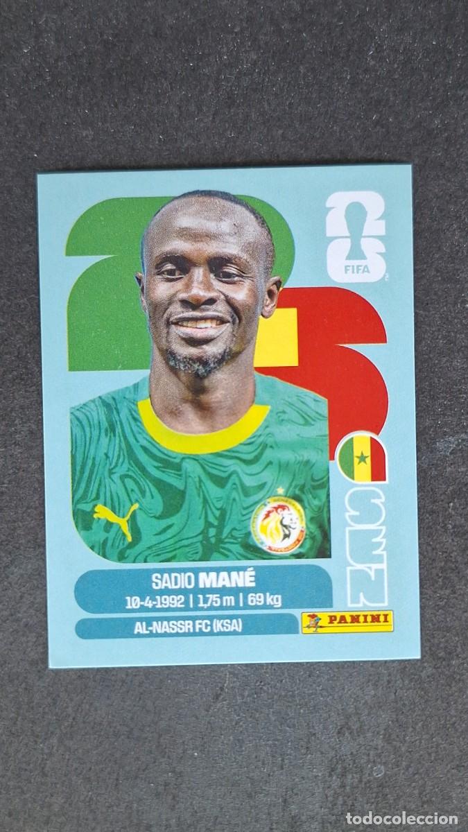 Football Stickers: L1 MANE SELECCION SENEGAL 15 MUNDIAL FIFA WORLD CUP 2026 PANINI NUNCA PEGADO SIN PEGAR