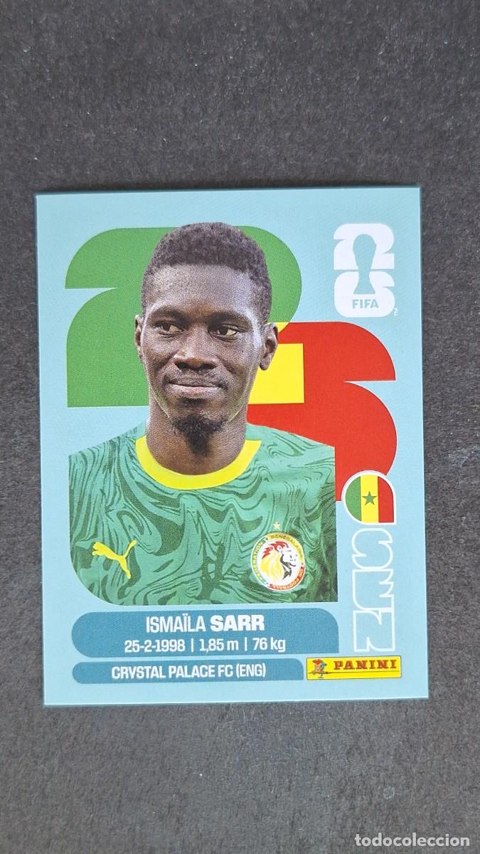 Football Stickers: L1 ISMA&Iuml;LA SAAR SELECCION SENEGAL 16 MUNDIAL FIFA WORLD CUP 2026 PANINI NUNCA PEGADO SIN PEGAR