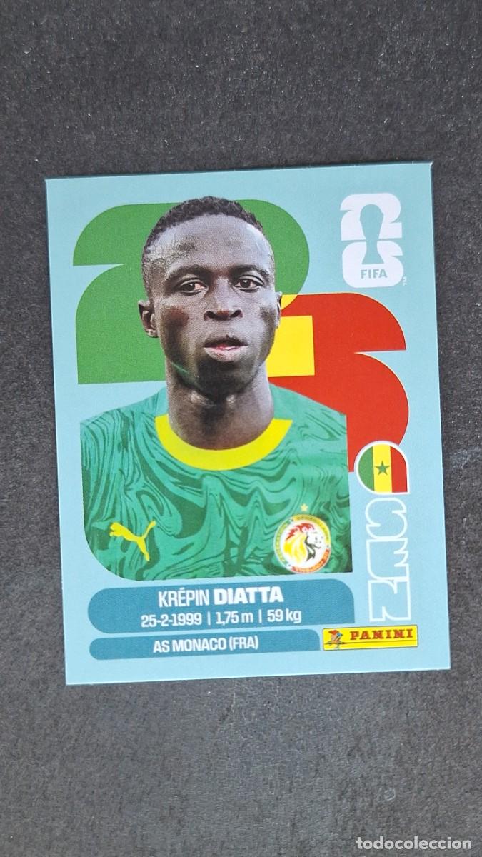 Cromos de F&uacute;tbol: L1 DIATTA SELECCION SENEGAL 20 MUNDIAL FIFA WORLD CUP 2026 PANINI NUNCA PEGADO SIN PEGAR