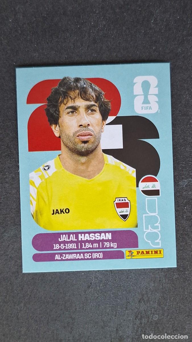 Cromos de F&uacute;tbol: L1 JALAL HASSAN SELECCION IRAQ 2 MUNDIAL FIFA WORLD CUP 2026 PANINI NUNCA PEGADO SIN PEGAR