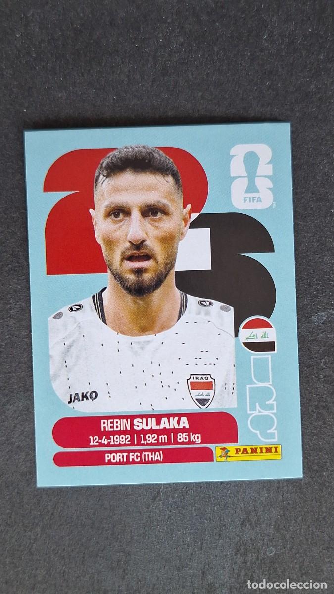 Cromos de F&uacute;tbol: L1 SULAKA SELECCION IRAQ 3 MUNDIAL FIFA WORLD CUP 2026 PANINI NUNCA PEGADO SIN PEGAR