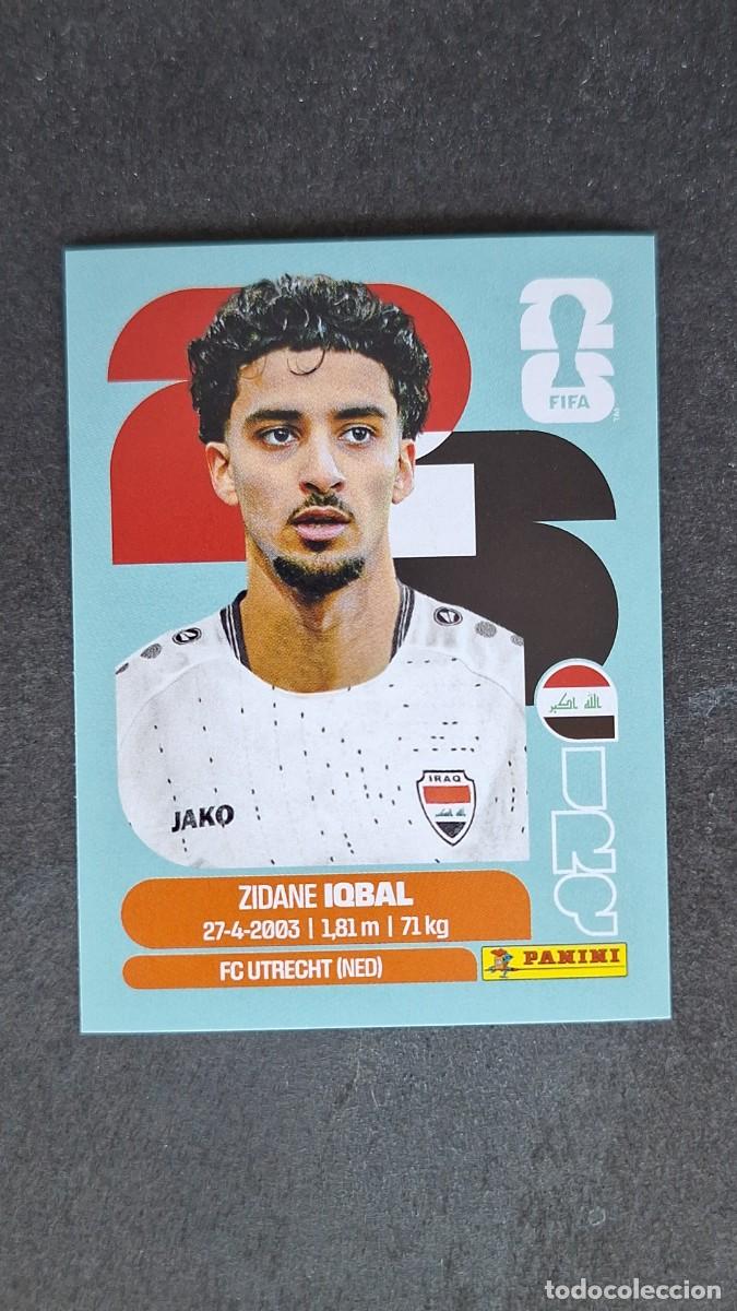 Cromos de F&uacute;tbol: L1 IQBAL SELECCION IRAQ 9 MUNDIAL FIFA WORLD CUP 2026 PANINI NUNCA PEGADO SIN PEGAR