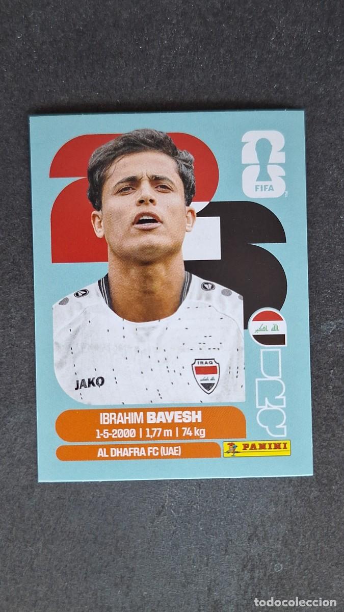 Cromos de F&uacute;tbol: L1 BAYESH SELECCION IRAQ 11 MUNDIAL FIFA WORLD CUP 2026 PANINI NUNCA PEGADO SIN PEGAR