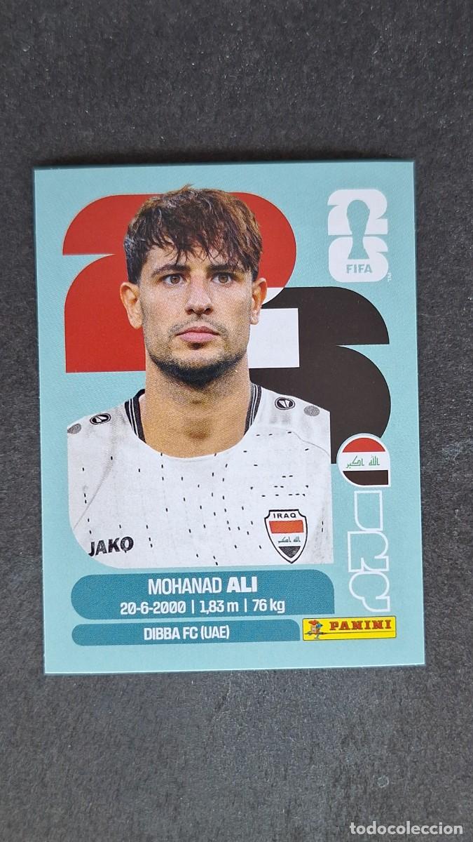 Cromos de F&uacute;tbol: L1 MOHANAD ALI SELECCION IRAQ 20 MUNDIAL FIFA WORLD CUP 2026 PANINI NUNCA PEGADO SIN PEGAR