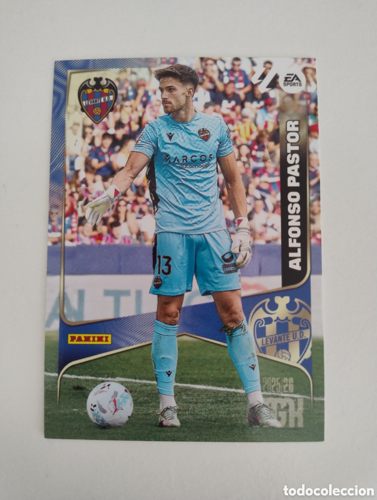 Cromos de F&uacute;tbol: 201 - Alfonso Pastor - Levante - Megacracks 2025 - 2026