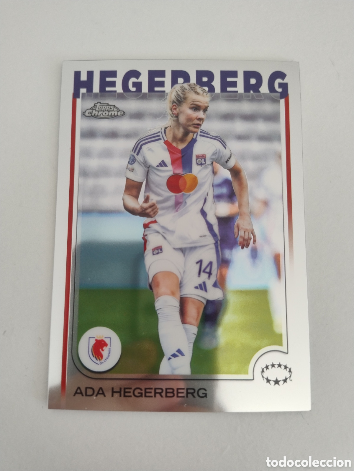 Cromos de F&uacute;tbol: 91 - Ada Hegerberg - Olympique Lyon - Topps Chrome Femenino 2025 - 2026