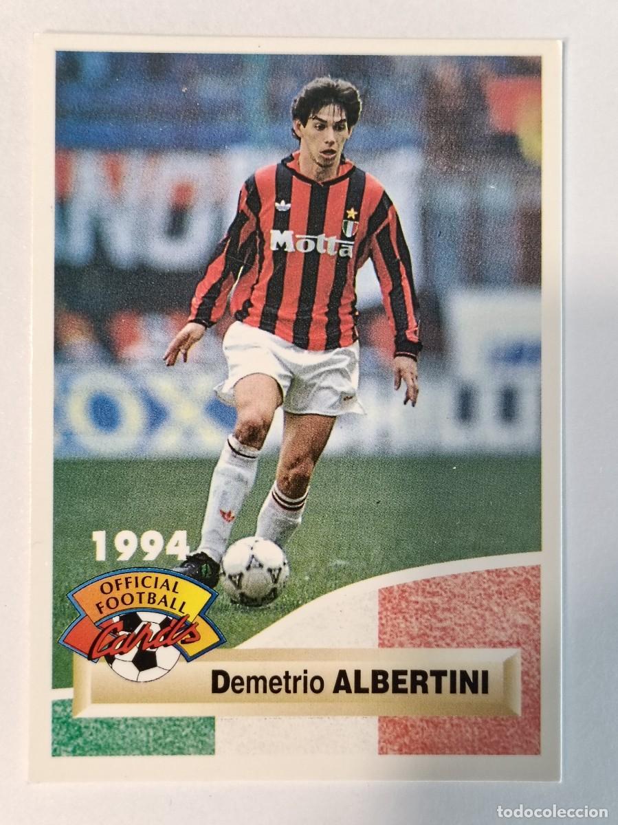 Cromos de F&uacute;tbol: #246 DEMETRIO ALBERTINI (A.C. MILAN) FOOTBALL CARD 1993/1994 PANINI