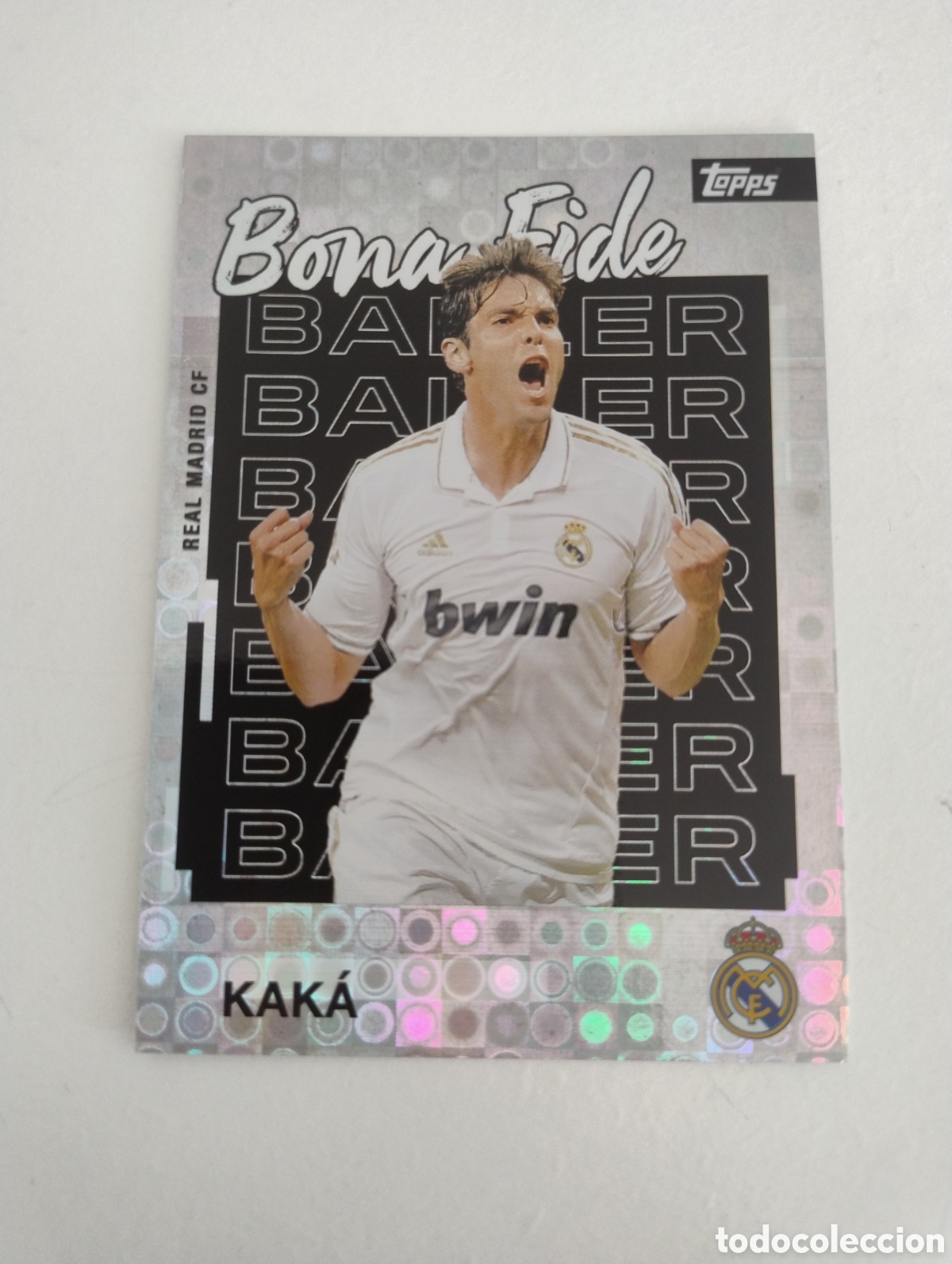 Cromos de F&uacute;tbol: 21 - Kak&aacute; - Real Madrid - Topps Team Set 2026 - 2026 Bona Fide Baller Paralela