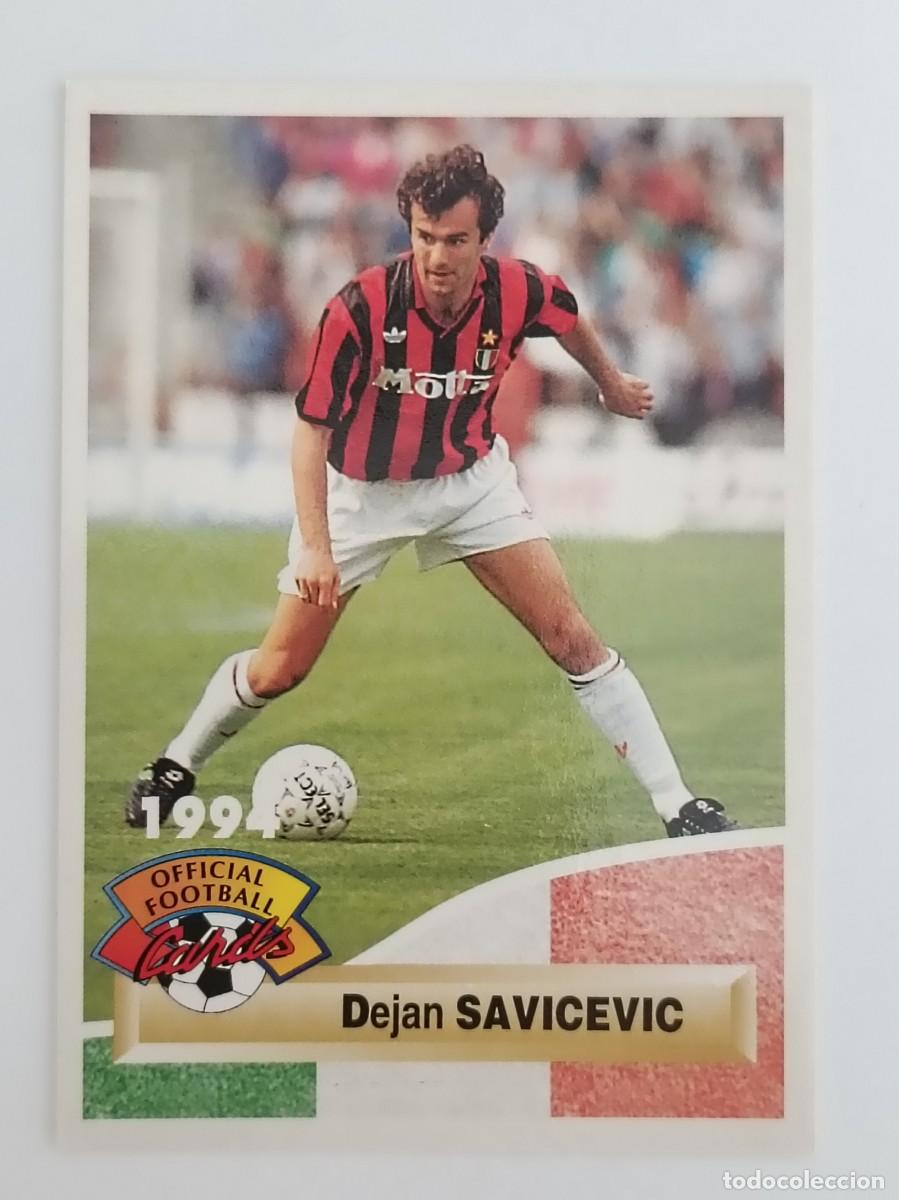 Cromos de F&uacute;tbol: #247 DEJAN SAVICEVIC (A.C. MILAN) FOOTBALL CARD 1993/1994 PANINI