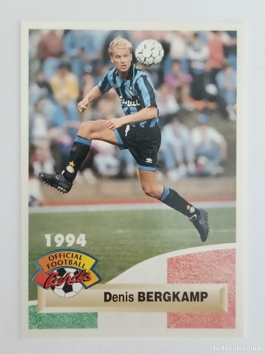 Cromos de F&uacute;tbol: #249 DENIS BERGKAMP (INTER MILAN) FOOTBALL CARD 1993/1994 PANINI
