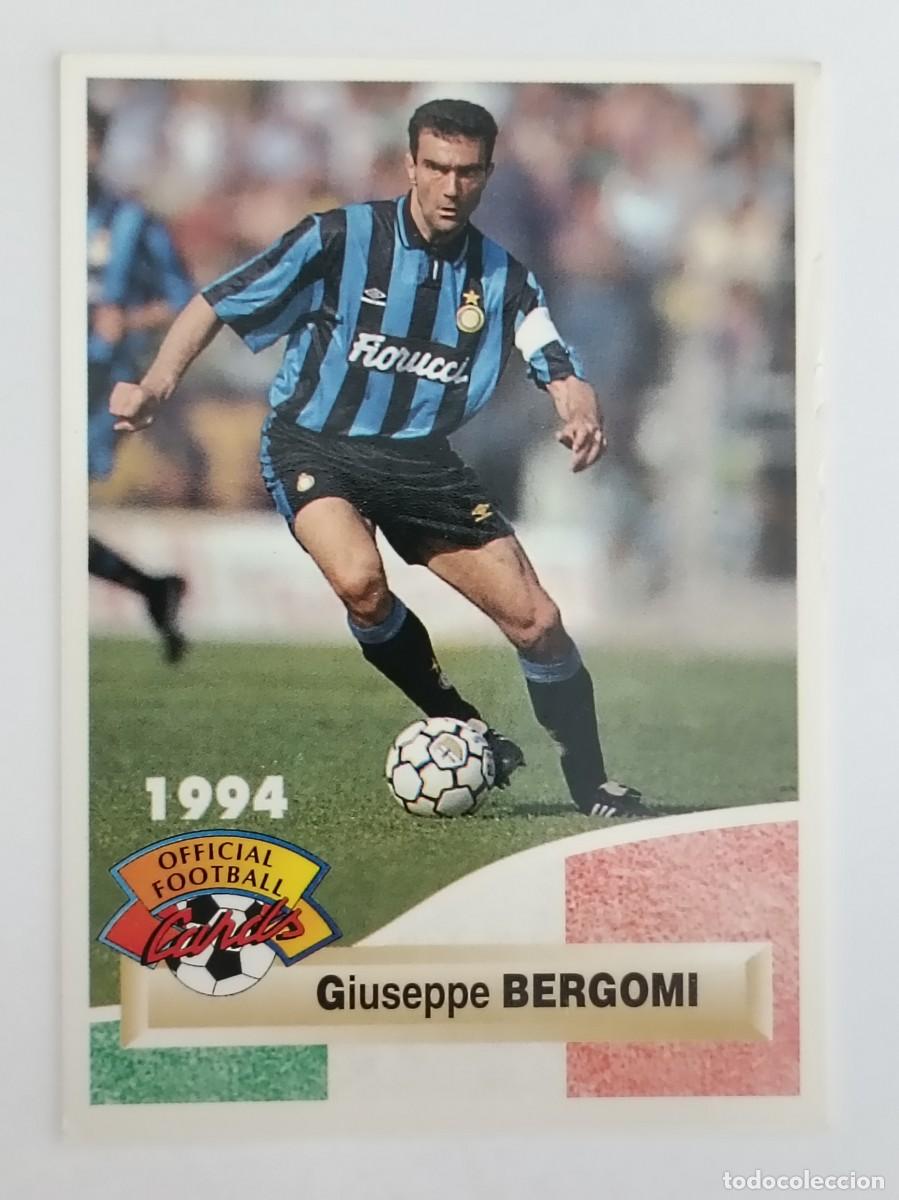 Cromos de F&uacute;tbol: #252 GIUSEPPE BERGOMI (INTER MILAN) FOOTBALL CARD 1993/1994 PANINI