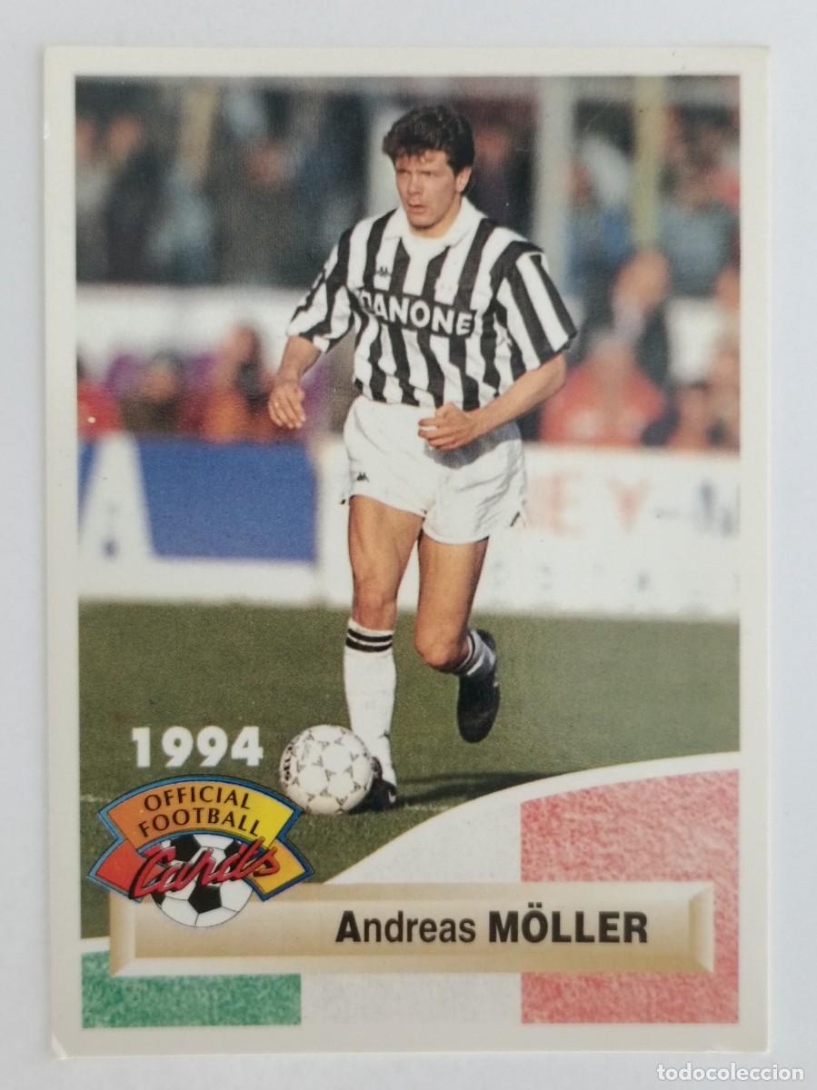 Cromos de F&uacute;tbol: #255 ANDREAS MOLLER (JUVENTUS) FOOTBALL CARD 1993/1994 PANINI