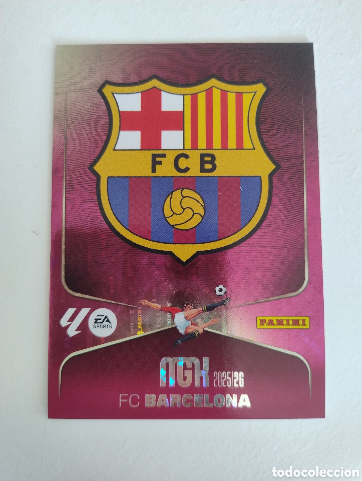 Cromos de F&uacute;tbol: 73 - Escudo - Barcelona - Megacracks 2025 - 2026