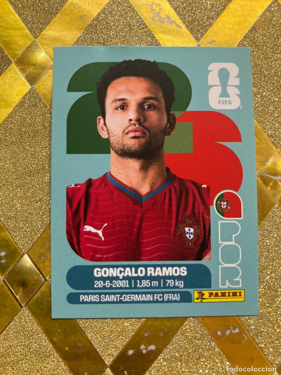 Cromos de F&uacute;tbol: CROMO DE F&Uacute;TBOL NUMERO POR 18 GONZALO RAMOS PORTUGAL MUNDIAL 2026 MEXICO-EEUU-CANADA PANINI !