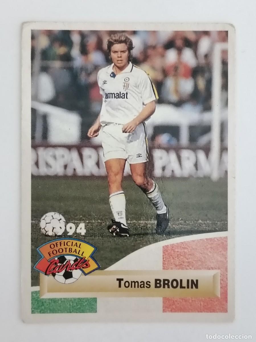 Cromos de F&uacute;tbol: #263 TOMAS BROLIN (PARMA) FOOTBALL CARD 1993/1994 PANINI