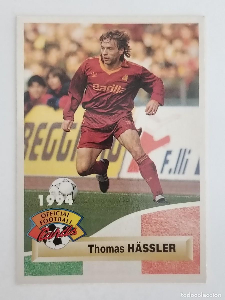 Cromos de F&uacute;tbol: #265 THOMAS HASSLER (ROMA) FOOTBALL CARD 1993/1994 PANINI