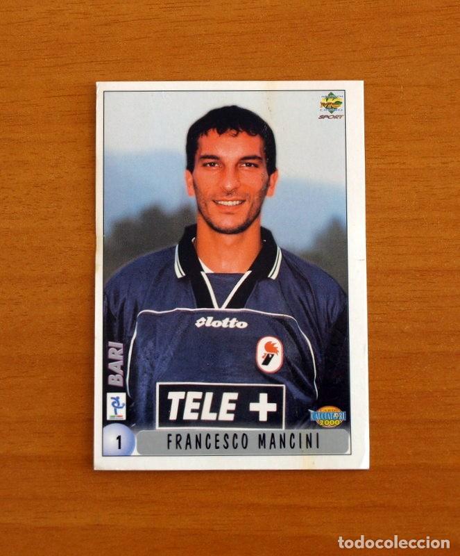 Cromos de F&uacute;tbol: Bari - N&ordm; 1 Francesco Mancini-Michael Madsen - Mundicromo 1999-2000, 99-00 Calciatori-Italia