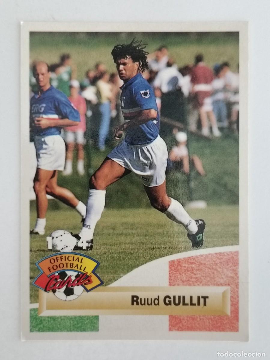 Cartes &agrave; collectionner de Football: #269 RUUD GULLIT (SAMPDORIA) FOOTBALL CARD 1993/1994 PANINI