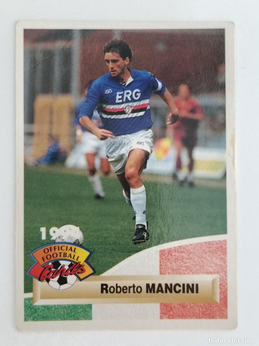 Fu&szlig;ball-Sticker: #270 ROBERTO MANCINI (SAMPDORIA) FOOTBALL CARD 1993/1994 PANINI
