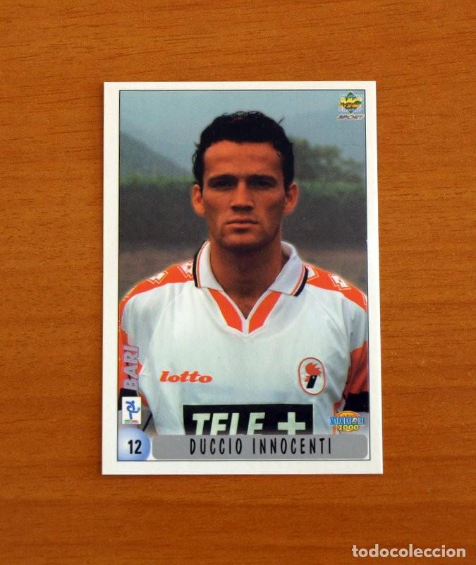 Fu&szlig;ball-Sticker: Bari - N&ordm; 12 Duccio Innocenti-Check.List Indice - Mundicromo 1999-2000, 99-00 Calciatori-Italia