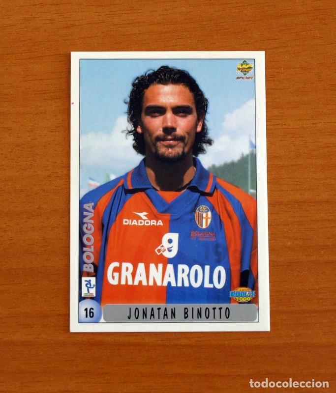 Fu&szlig;ball-Sticker: Bologna - N&ordm; 16 Jonatan Binotto-Massimo Paganin - Mundicromo 1999-2000, 99-00 Calciatori-Italia