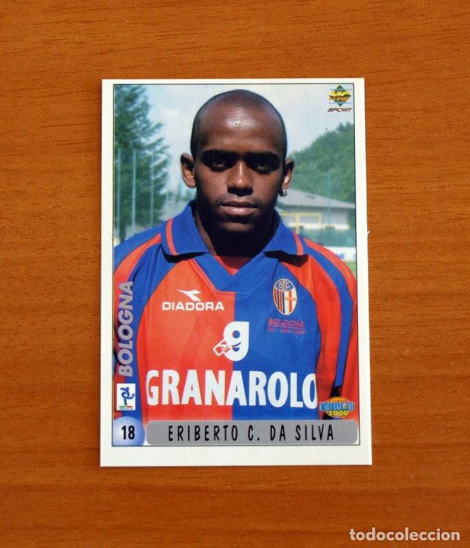 Fu&szlig;ball-Sticker: Bologna -N&ordm; 18 Eriberto C. Da Silva-Christophe Sanchez-Mundicromo 1999-2000, 99-00 Calciatori-Italia
