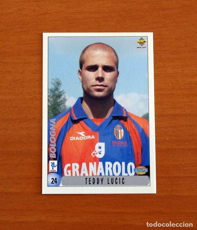 Cromos de F&uacute;tbol: Bologna -N&ordm; 24 Teddy Lucic-Check-List &Iacute;ndice -Mundicromo 1999-2000, 99-00 Calciatori-Italia