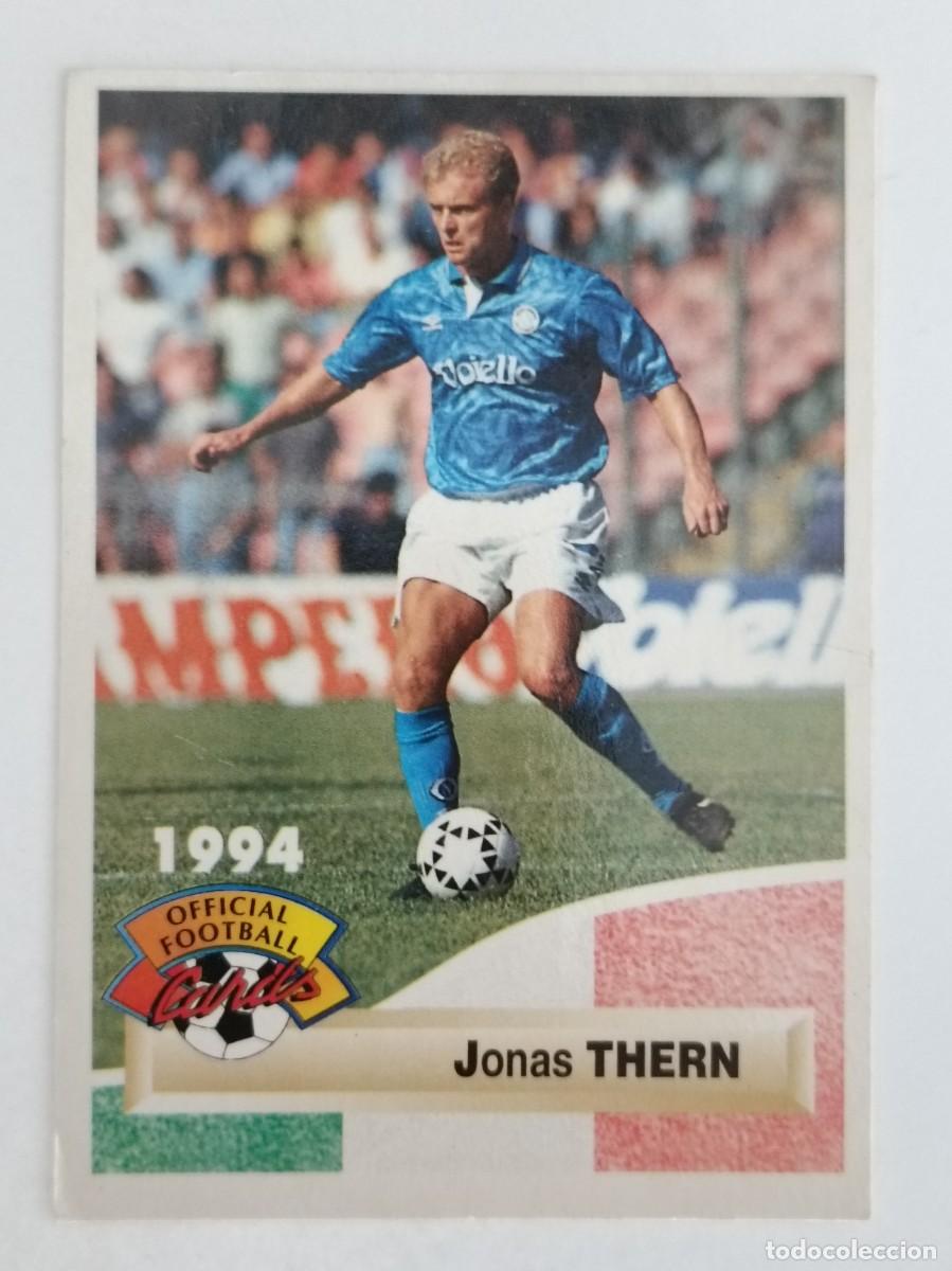 Fu&szlig;ball-Sticker: #274 JONAS THERN (NAPOLES) FOOTBALL CARD 1993/1994 PANINI
