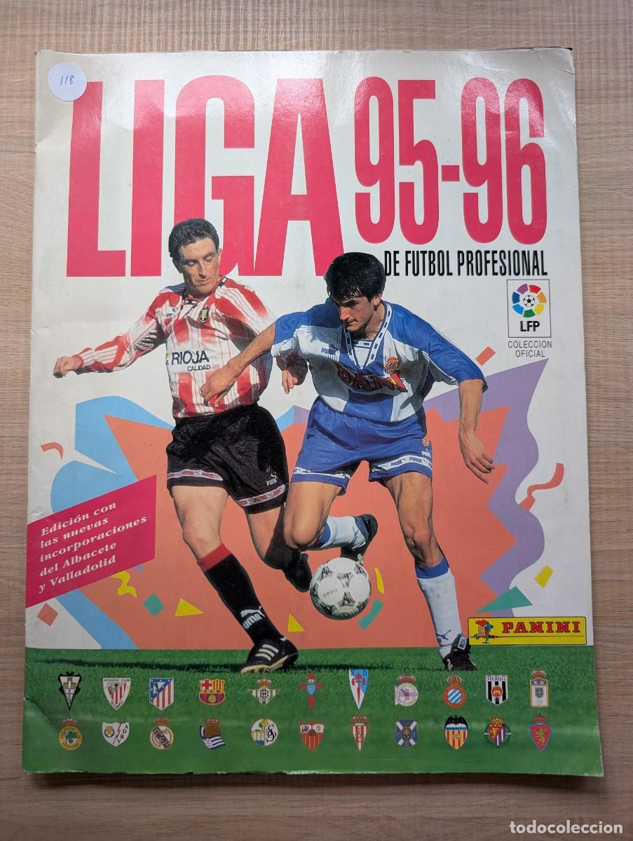 Cromos de F&uacute;tbol: &Aacute;lbum Liga 95 96 Panini COMPLETO (Contiene 485 cromos)