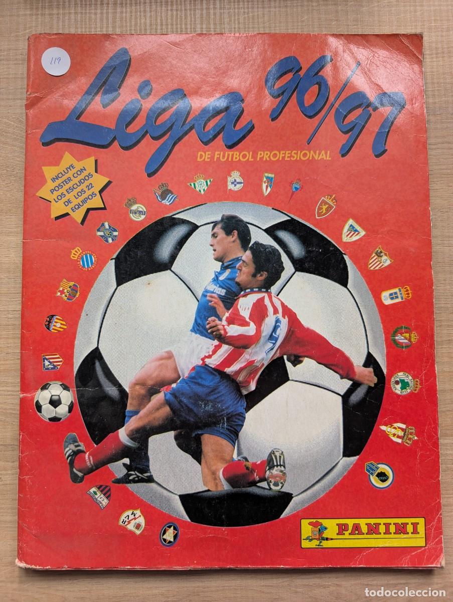 Cromos de F&uacute;tbol: &Aacute;lbum Liga 96 97 Panini COMPLETO (Contiene 538 cromos)
