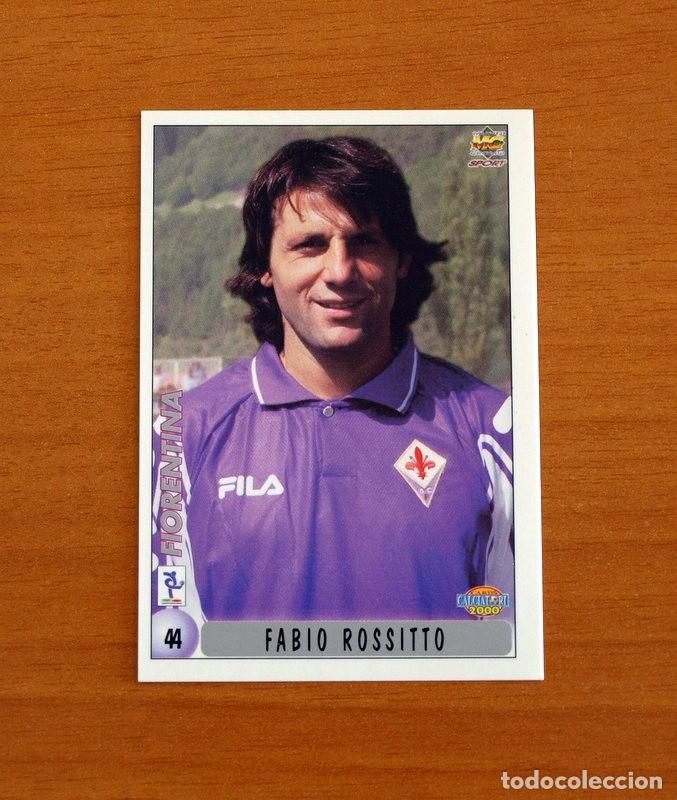 Cromos de F&uacute;tbol: Fiorentina -N&ordm; 44 Fabio Rossitto-Mauro Bressan -Mundicromo 1999-2000, 99-00 Calciatori-Italia