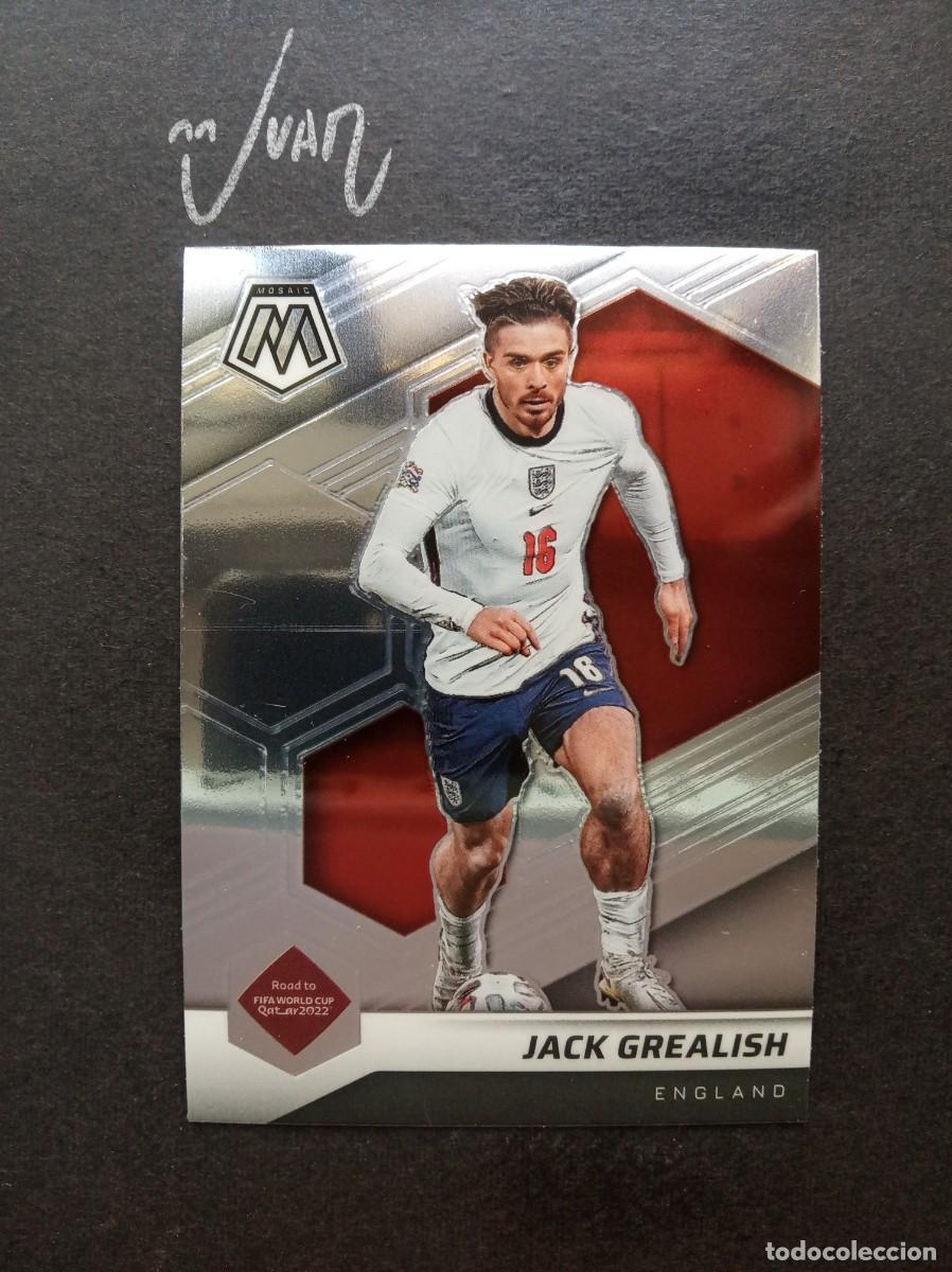 Cromos de F&uacute;tbol: 33 GREALISH INGLATERRA MANCHESTER CITY ⚽ PANINI &reg; MOSAIC ROAD FIFA WORLD CUP QATAR 2021 2022 21 22