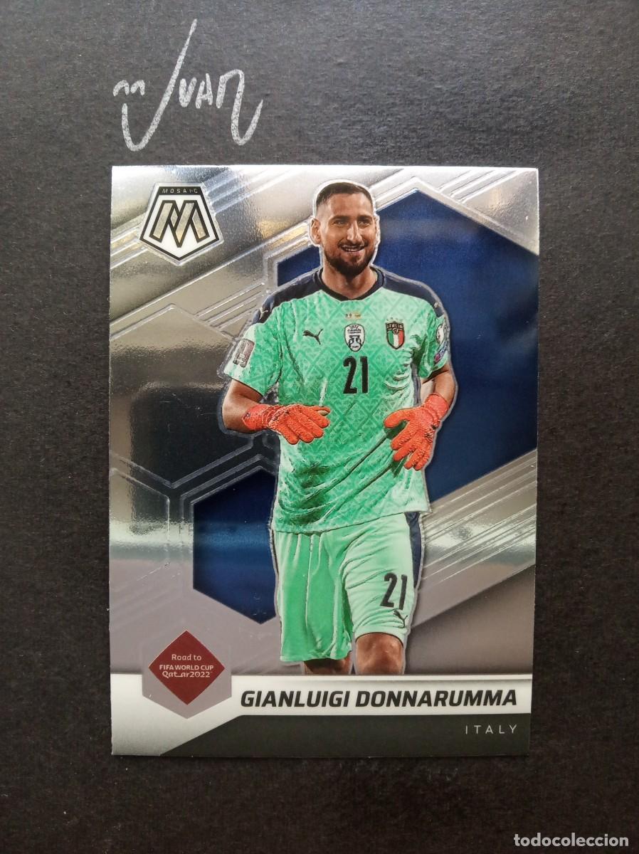 Cromos de F&uacute;tbol: DONNARUMMA ITALIA MANCHESTER CITY 25 26 ⚽ PANINI &reg; MOSAIC ROAD FIFA WORLD CUP QATAR 2021 2022 21 22