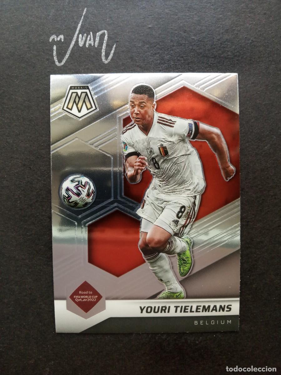 Cromos de F&uacute;tbol: 189 TIELEMANS BELGICA ASTON VILLA 25 26 ⚽ PANINI &reg; MOSAIC ROAD FIFA WORLD CUP QATAR 2021 2022 21 22