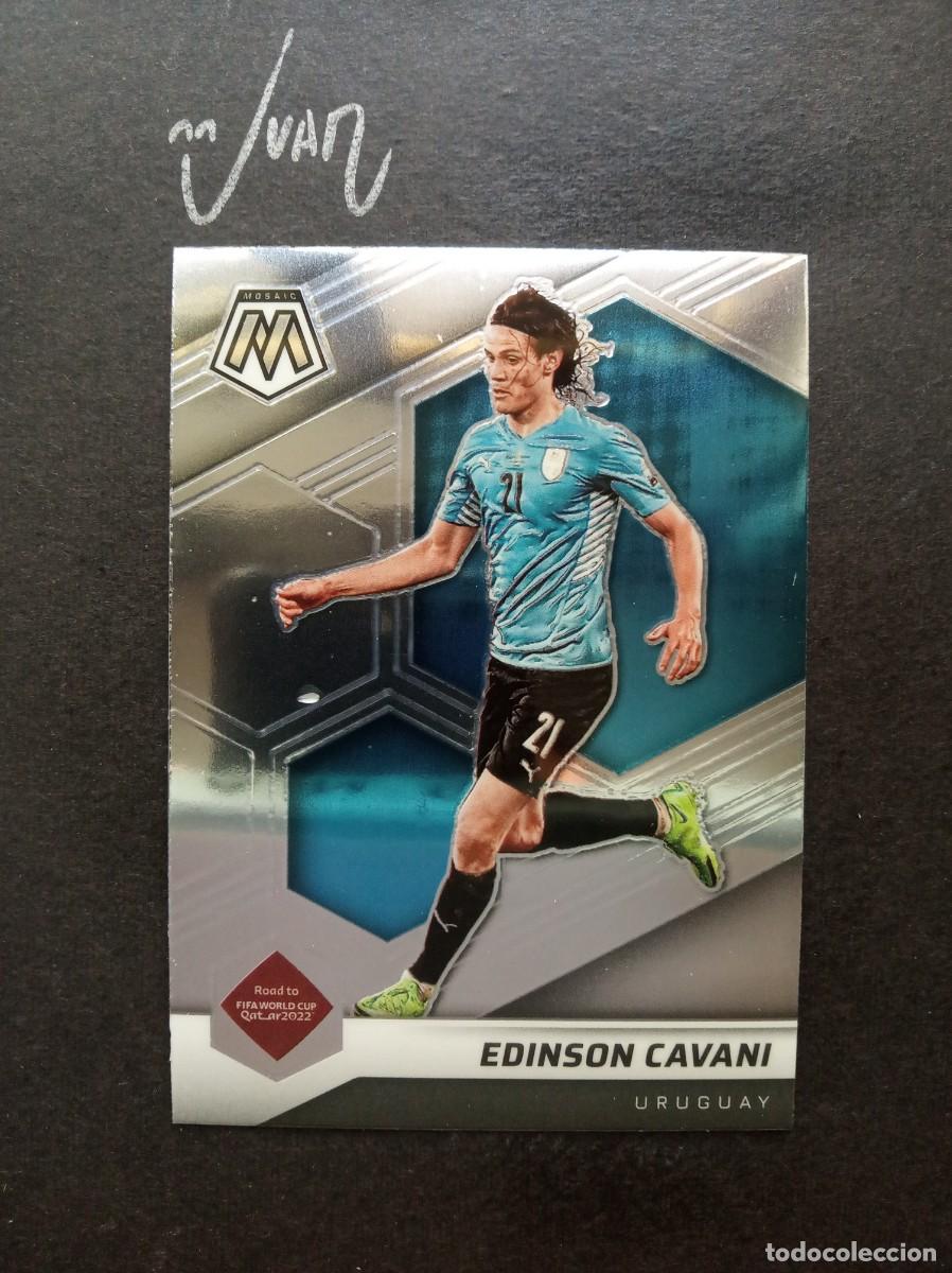 Cromos de F&uacute;tbol: 121 CAVANI URUGUAY PARIS SAINT-GERMAIN ⚽ PANINI &reg; MOSAIC ROAD FIFA WORLD CUP QATAR 2021 2022 21 22
